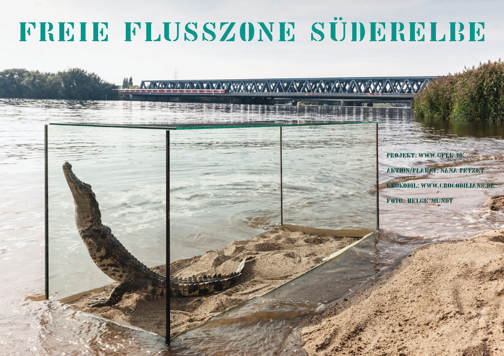 Nana-Petzet_Plakat_freie_Flusszone_Suederelbe